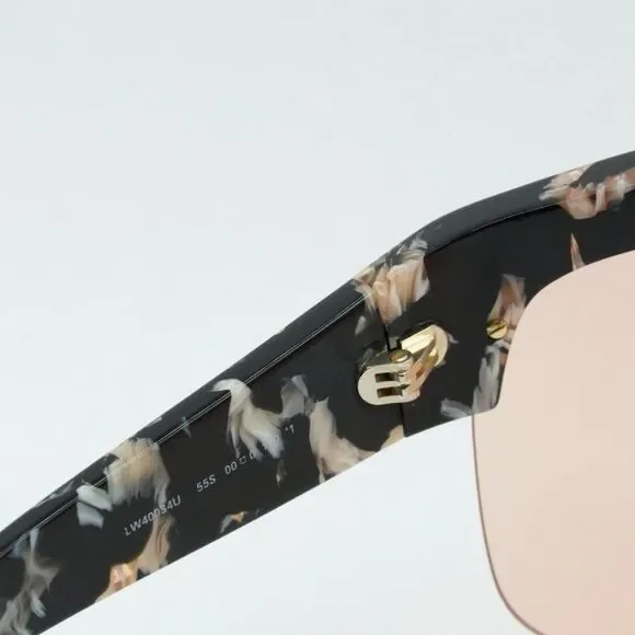 NEW LOEWE LW40034U 55S MULTICOLOR SUNGLASSES